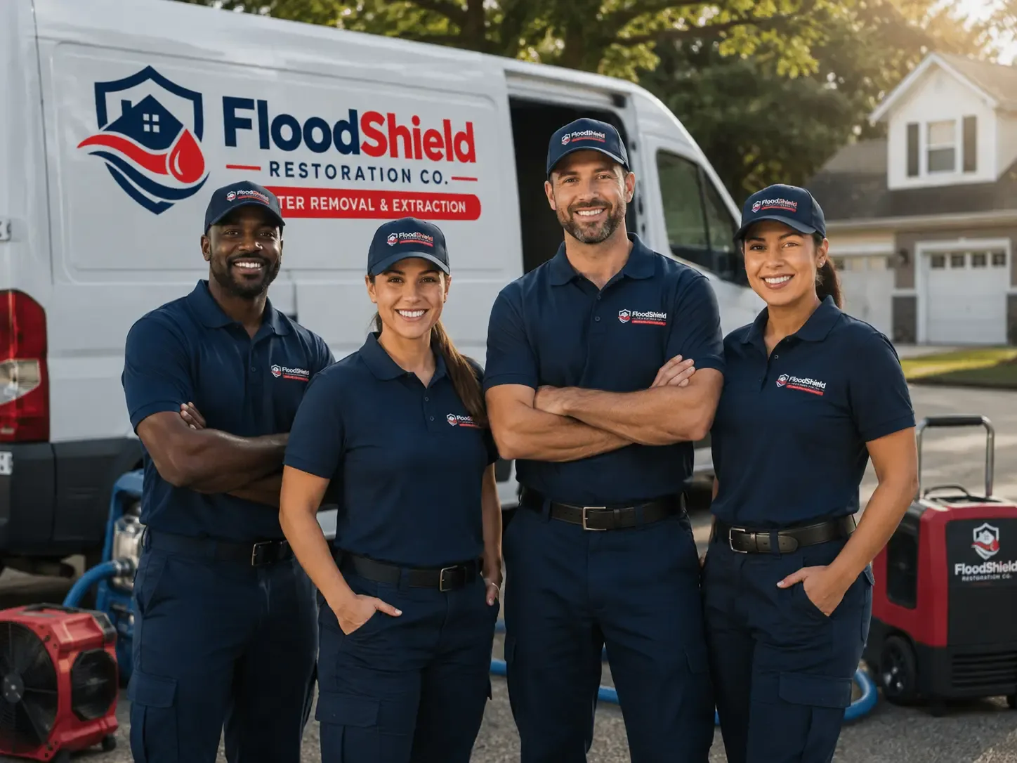 Flood Damage Restoration company in Belle Valley, OH